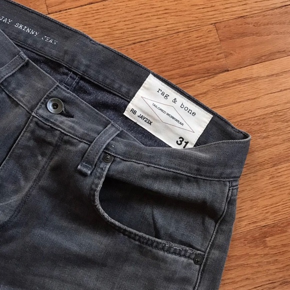 rag and bone Designer Jeans RBjay23x Size 31 - Picture 3 of 6